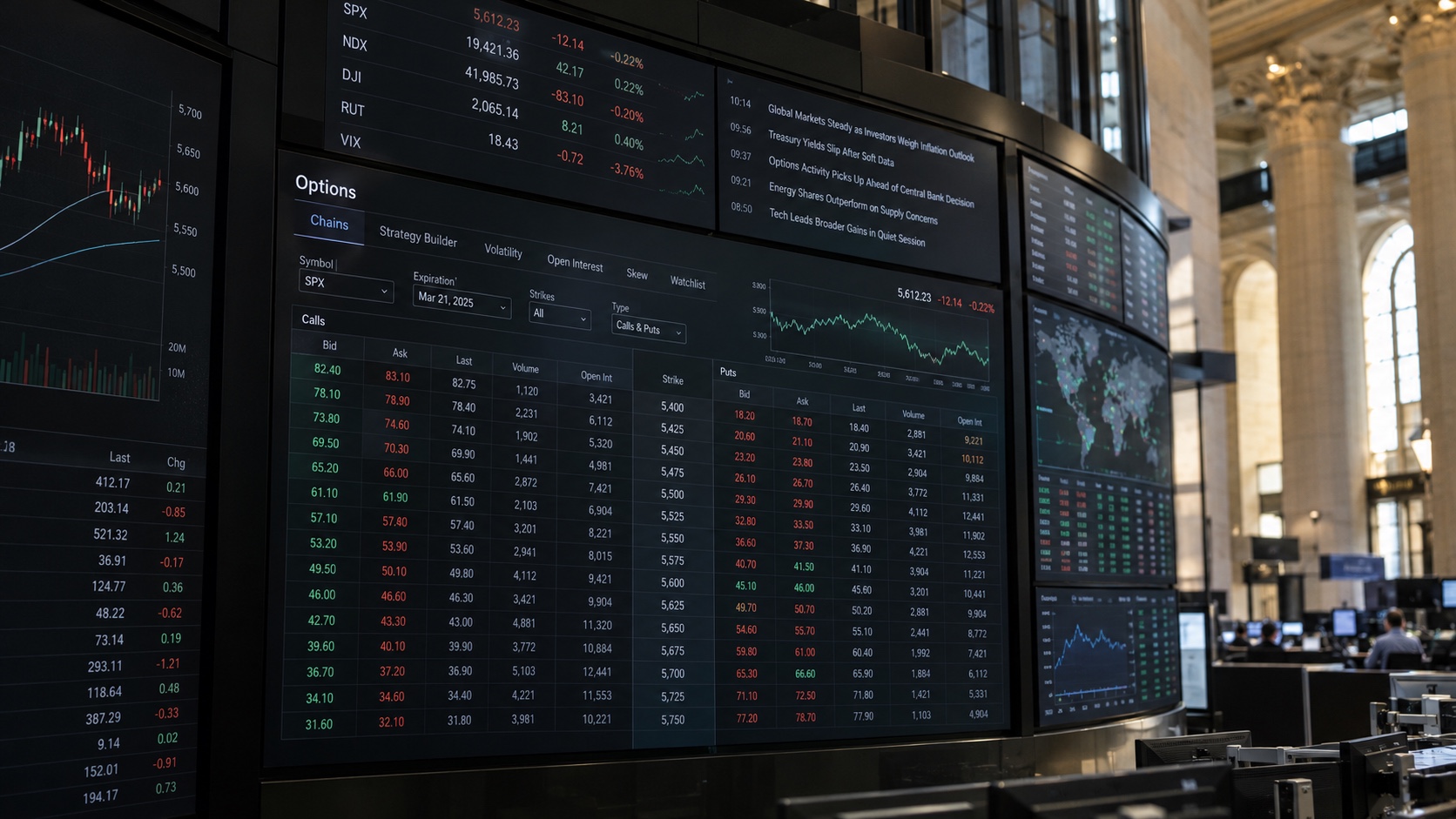 Conceptual financial market photography